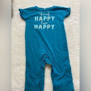 Okie Dokie Baby Girls Short Sleeve Jumpsuit